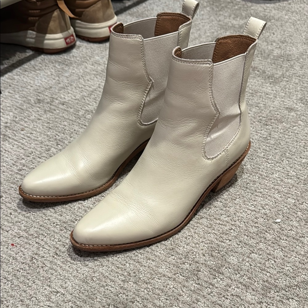 Madewell Genuine Leather Ankle Boots